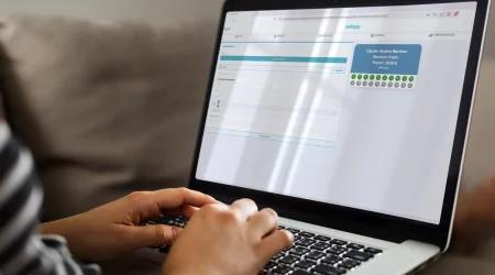 Beauty Management Software Mockup